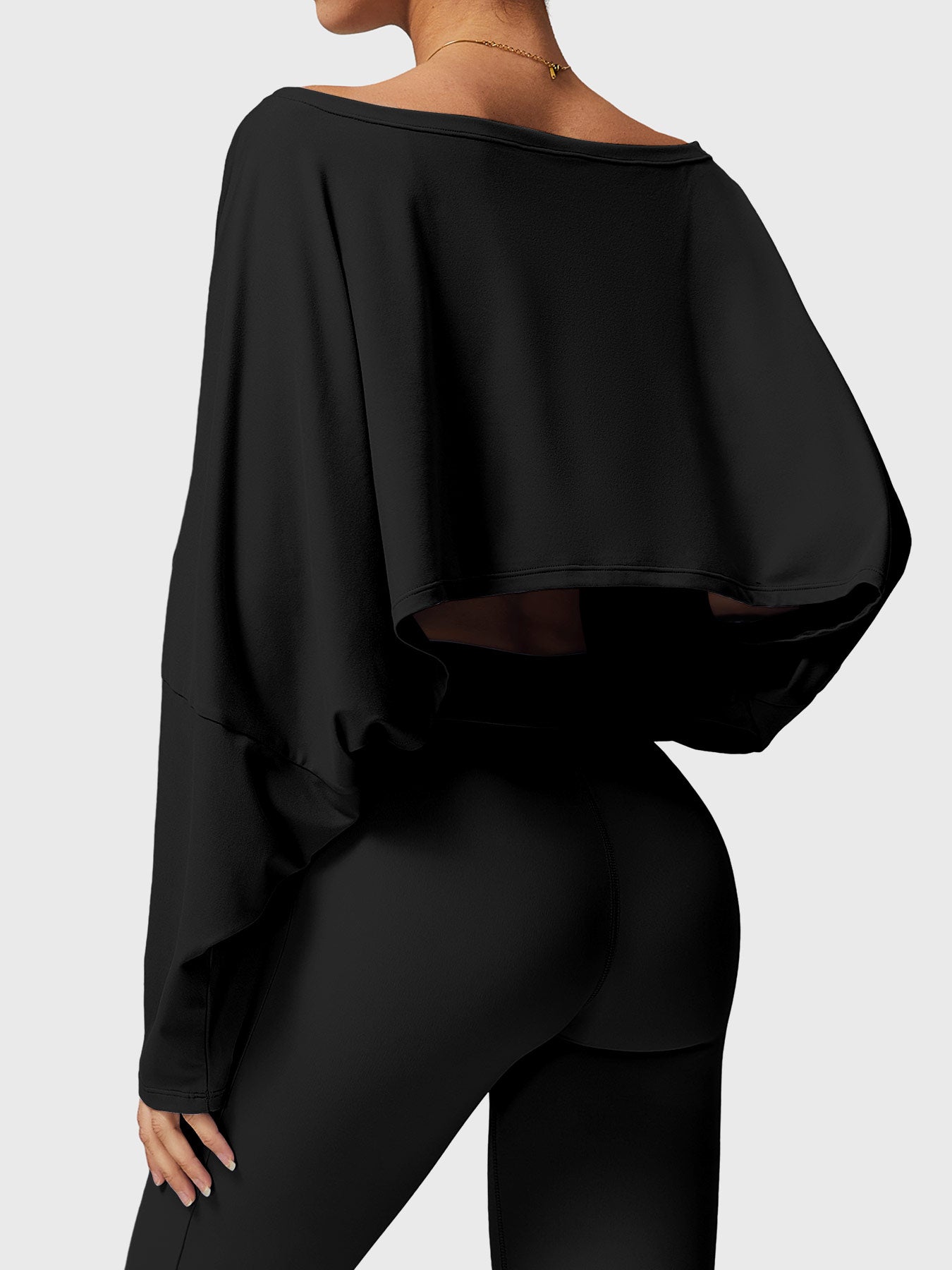 Yeoreo Alison Off Shoulder Dolman Long Sleeves