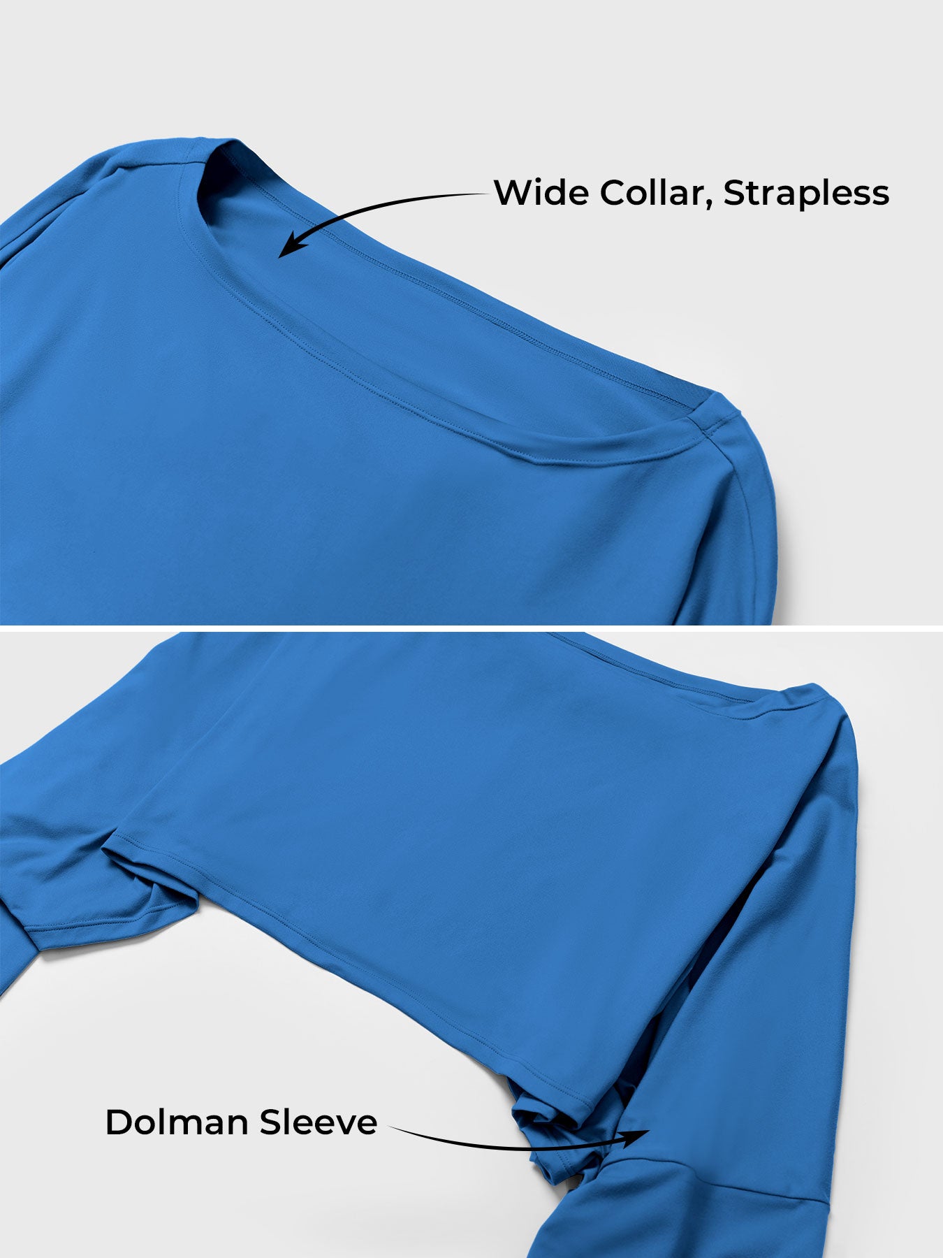 Yeoreo Alison Off Shoulder Dolman Long Sleeves