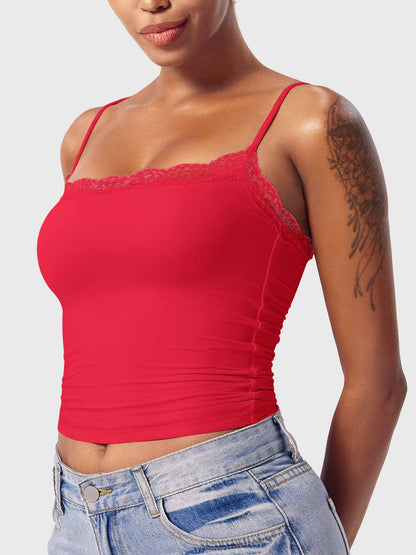 Yeoreo Annabely Square Neck Lace Tank