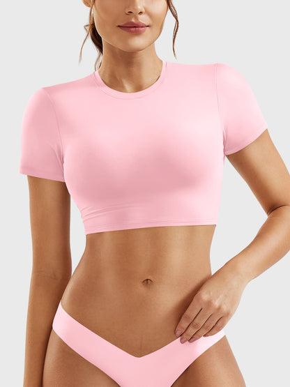 Yeoreo Colin Short Sleeves Crop Top