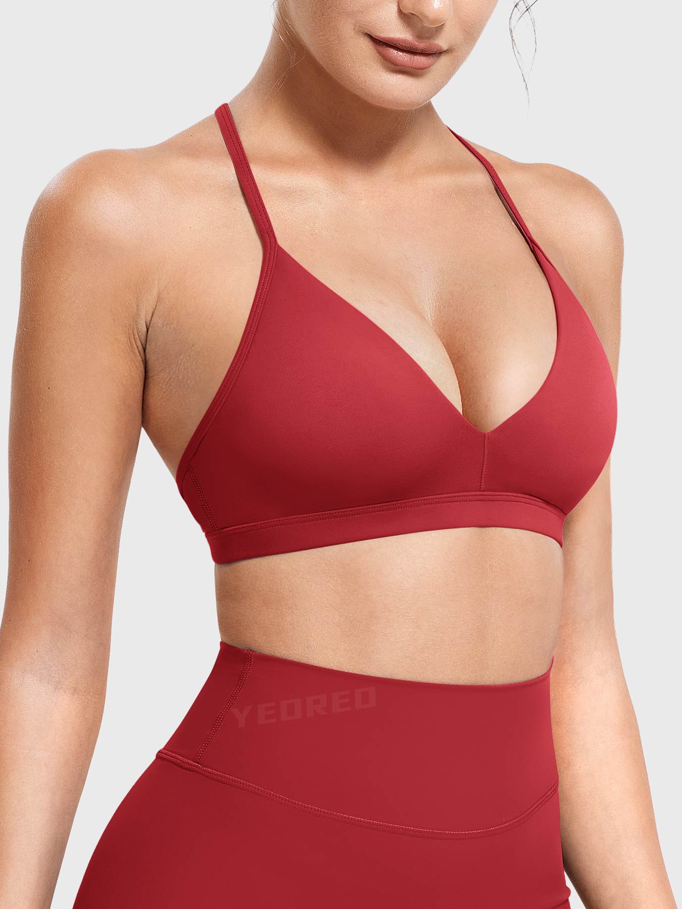 Yeoreo Ericie V Neck Sports Bra