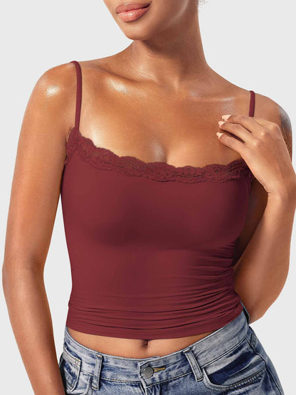 Yeoreo Annabely Square Neck Lace Tank