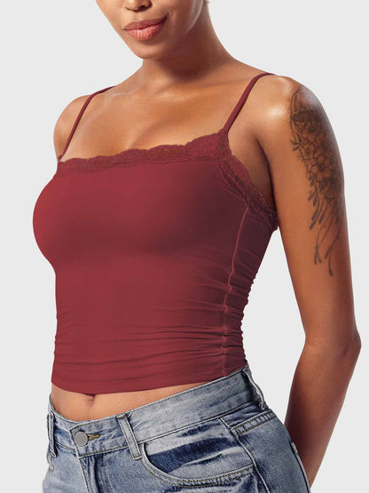 Yeoreo Annabely Square Neck Lace Tank