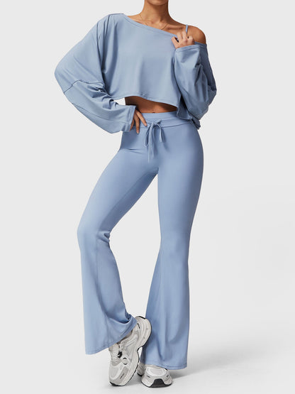 Yeoreo Alison Off Shoulder Dolman Long Sleeves