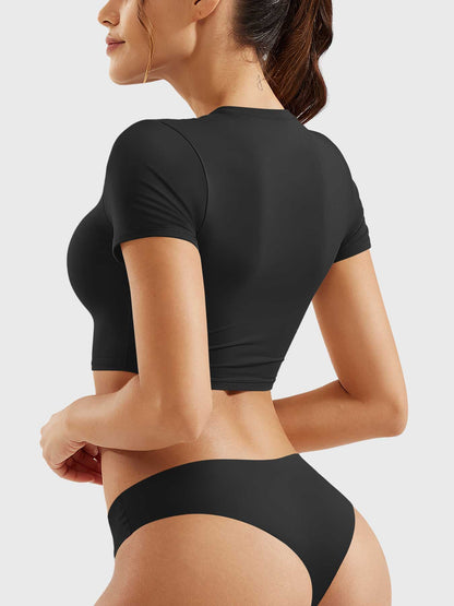 Yeoreo Colin Short Sleeves Crop Top