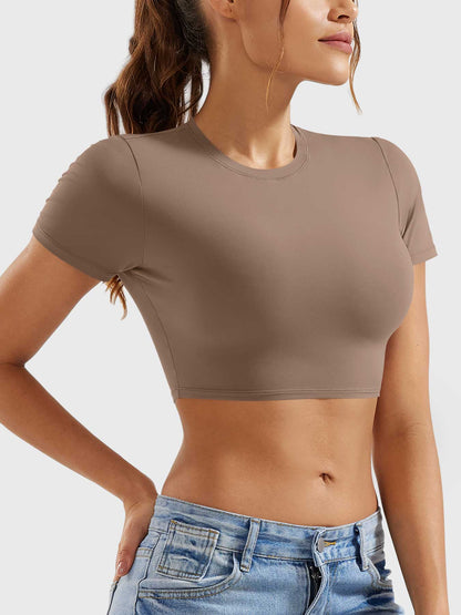 Yeoreo Colin Short Sleeves Crop Top