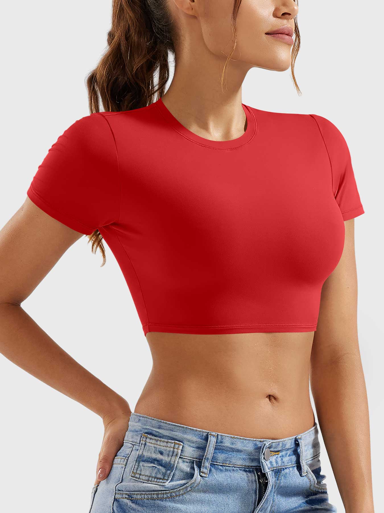 Yeoreo Colin Short Sleeves Crop Top