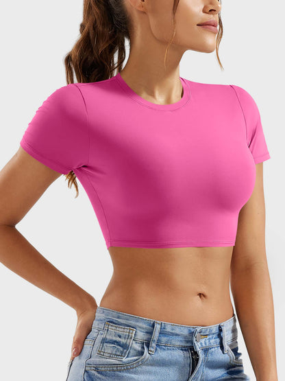 Yeoreo Colin Short Sleeves Crop Top