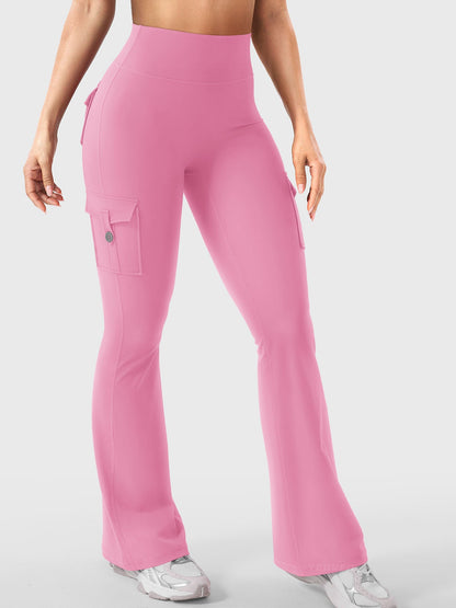 Yeoreo Hedda Cargo Flared Leggings