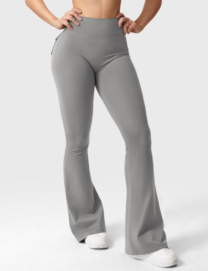 Yeoreo Brittany Flared Leggings with Pockets