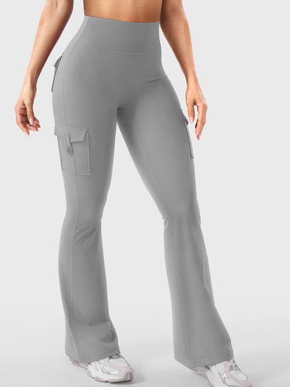 Yeoreo Hedda Cargo Flared Leggings