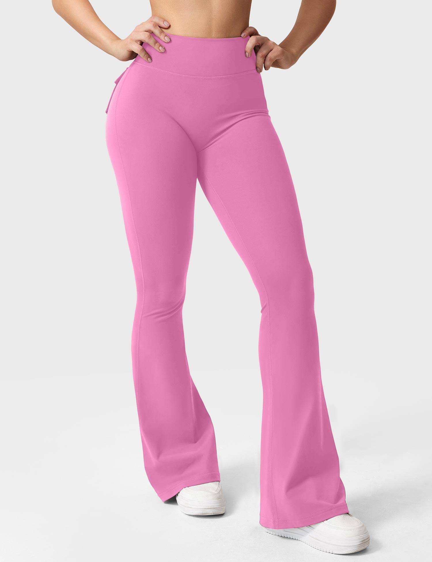 Yeoreo Brittany Flared Leggings with Pockets
