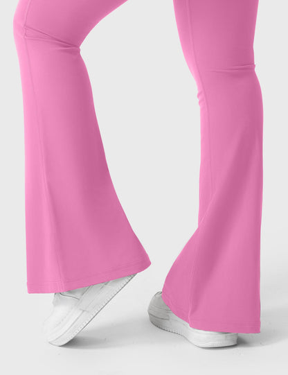 Yeoreo Brittany Flared Leggings with Pockets