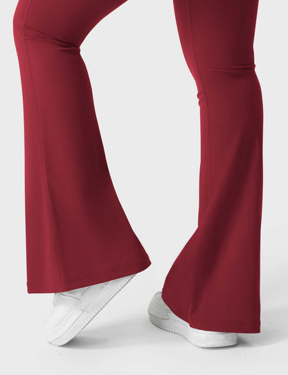 Yeoreo Brittany Flared Leggings with Pockets